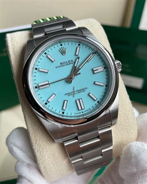 rolex 41 tiffany|Rolex oyster perpetual 41 price.